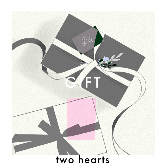 GIFT SET two hearts 